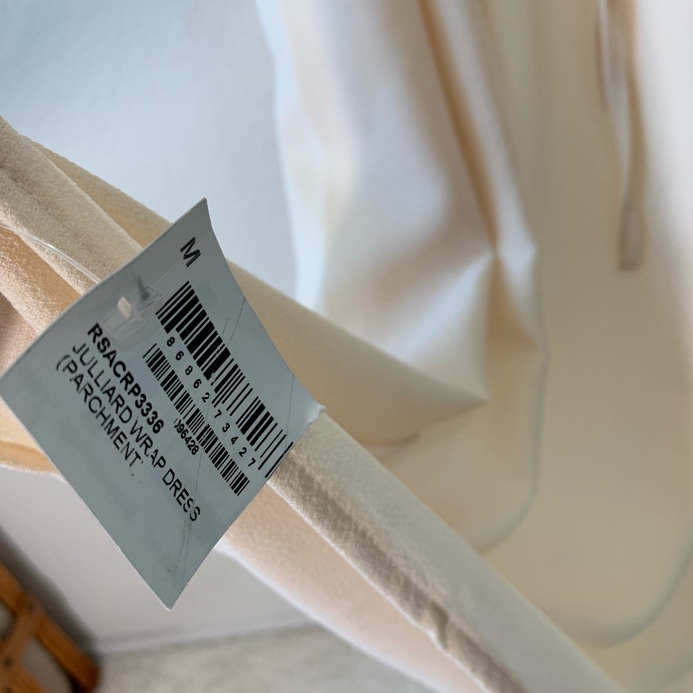 American Apparel Juliard Wrap Maxi Dress With Slit - Picture 8 of 8